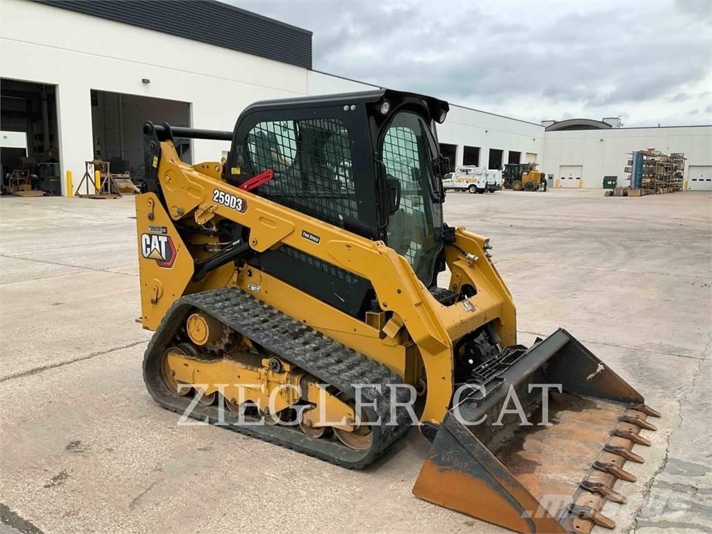 CAT 259D3 Верижен товарач
