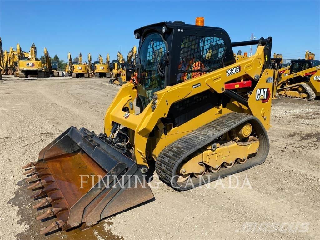 CAT 259D3 Верижен товарач