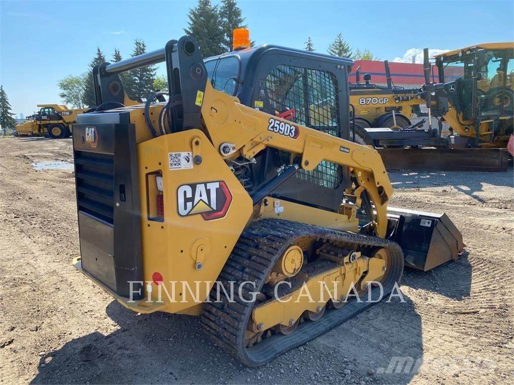 CAT 259D3 Верижен товарач