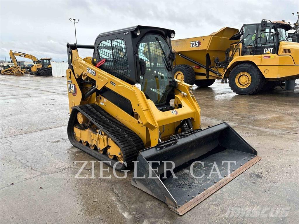 CAT 259D3 Верижен товарач