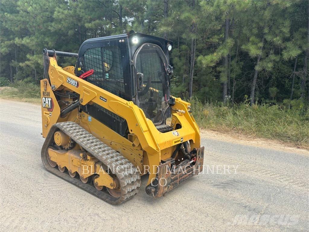 CAT 259D3 Верижен товарач