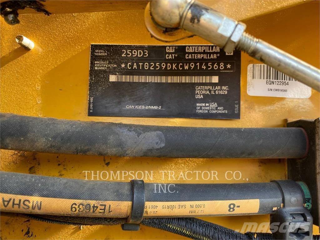 CAT 259D3 Верижен товарач