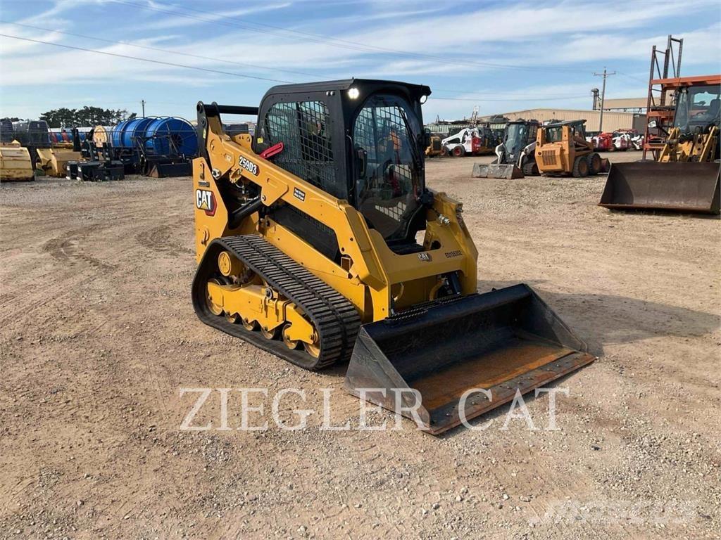CAT 259D3 Верижен товарач