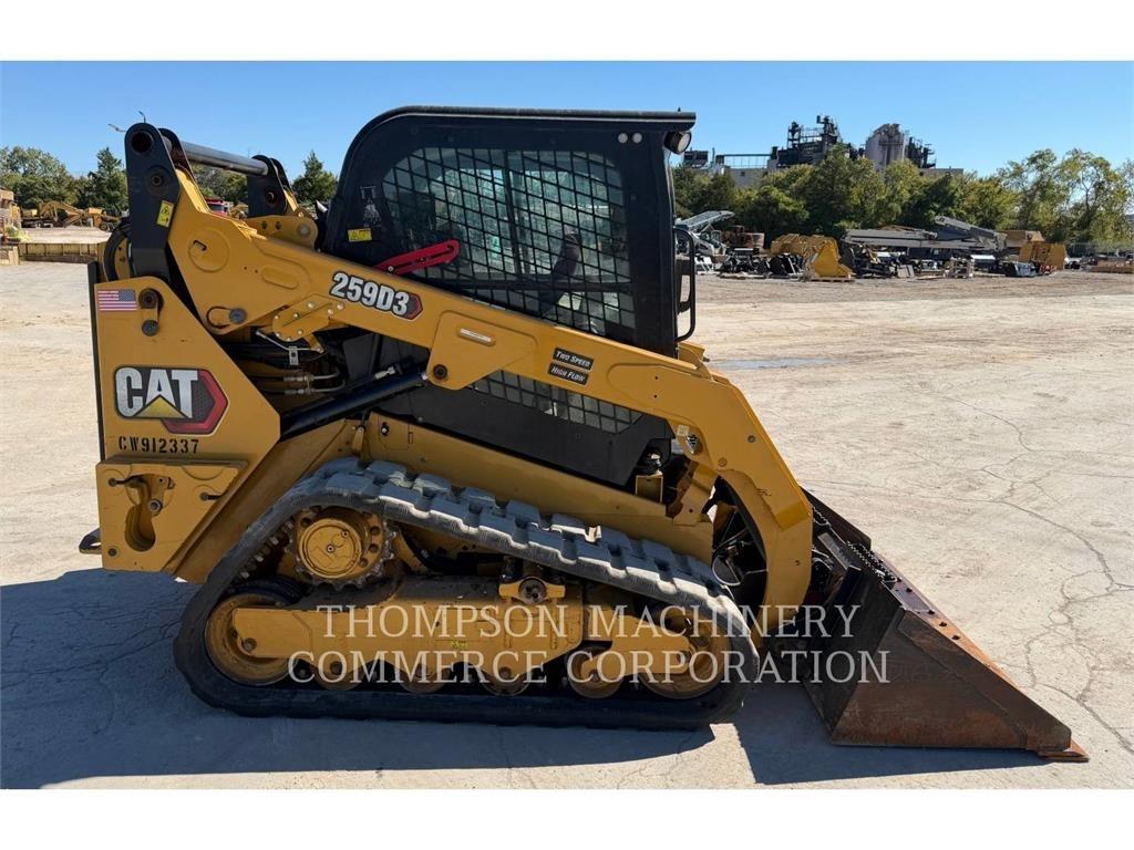 CAT 259D3 Верижен товарач