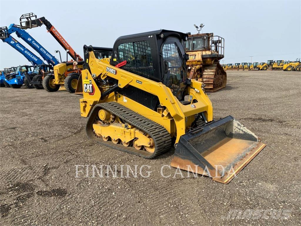 CAT 259D3 Верижен товарач