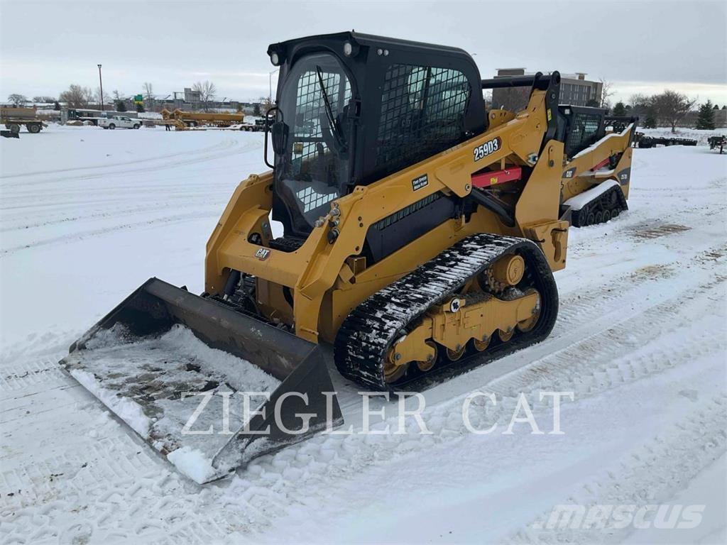 CAT 259D3 Верижен товарач