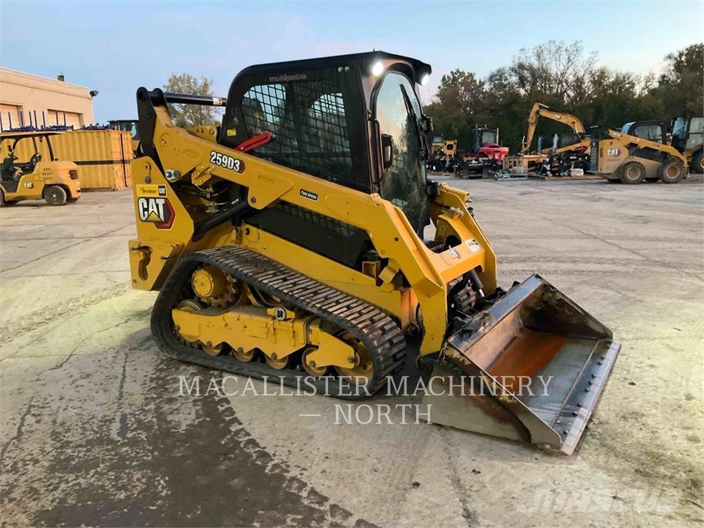 CAT 259D3 AQB Мини товарачи
