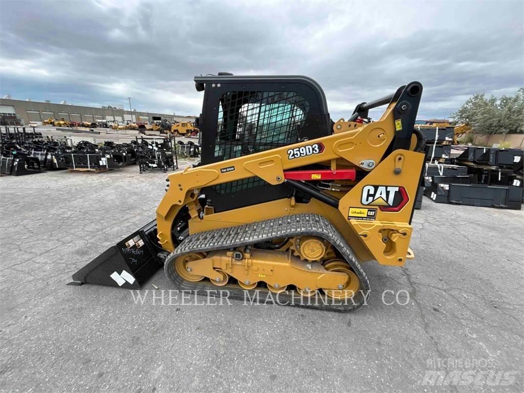 CAT 259D3 C3H2 Верижен товарач