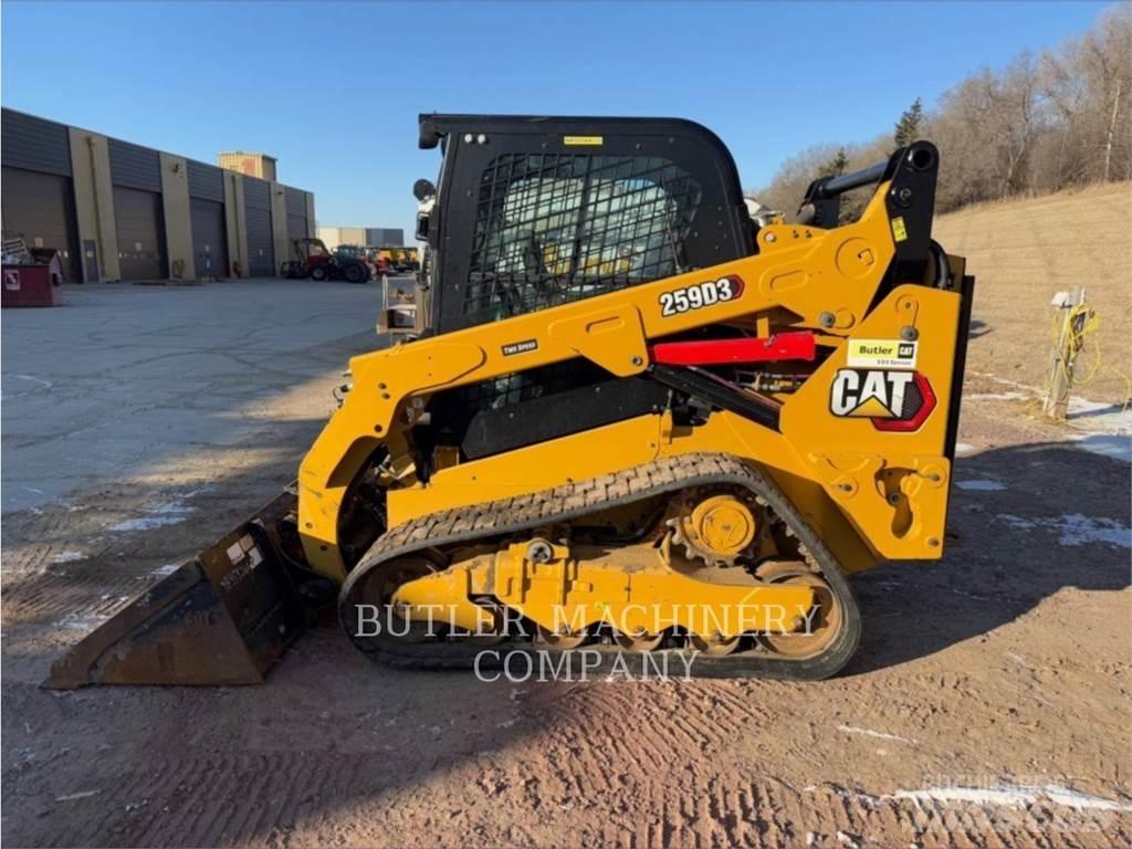 CAT 259D3 C3H2 Верижен товарач
