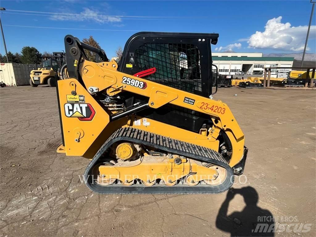 CAT 259D3 C3HF Верижен товарач