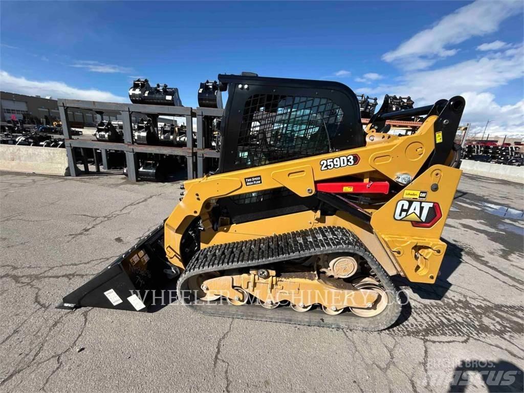 CAT 259D3 C3HF Верижен товарач