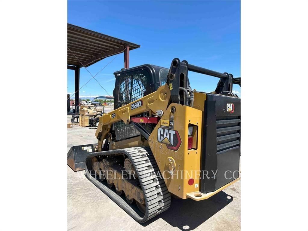 CAT 259D3 C3HF Верижен товарач