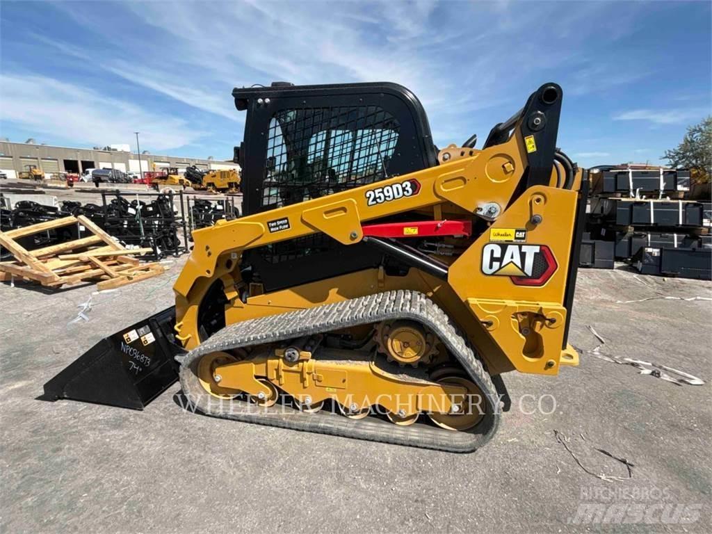 CAT 259D3 C3HF Верижен товарач