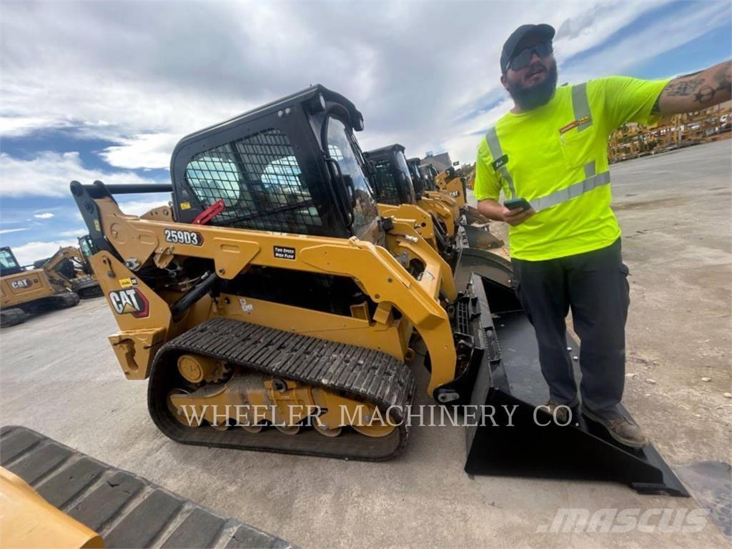 CAT 259D3 C3HF Верижен товарач