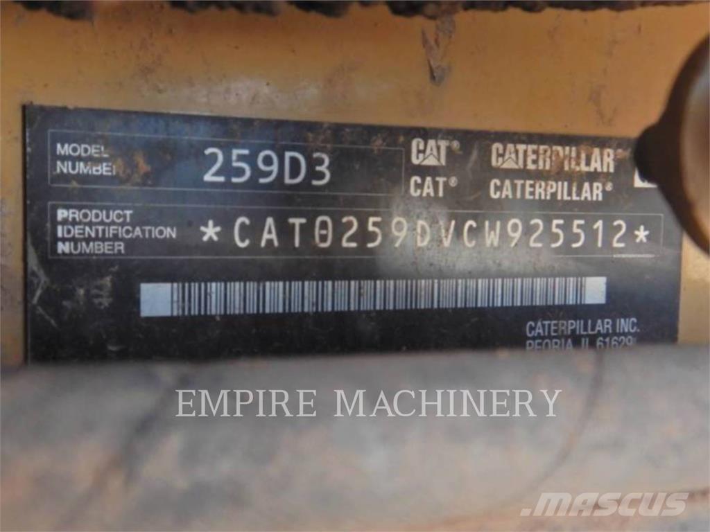 CAT 259D3 CA Мини товарачи
