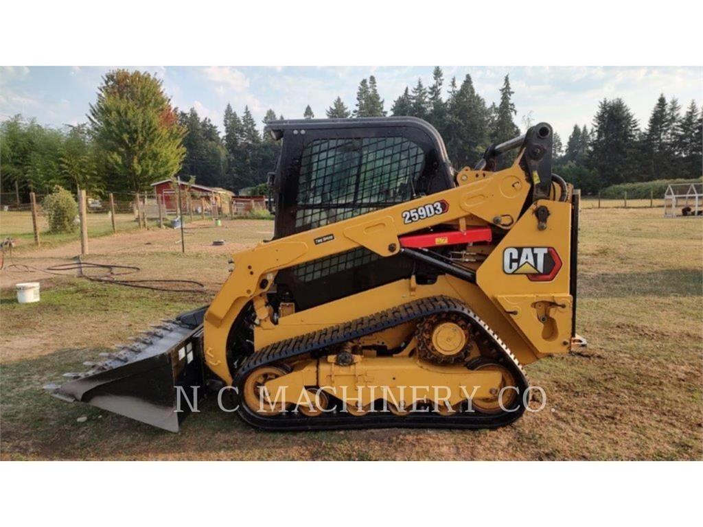 CAT 259D3 H2CB Мини товарачи
