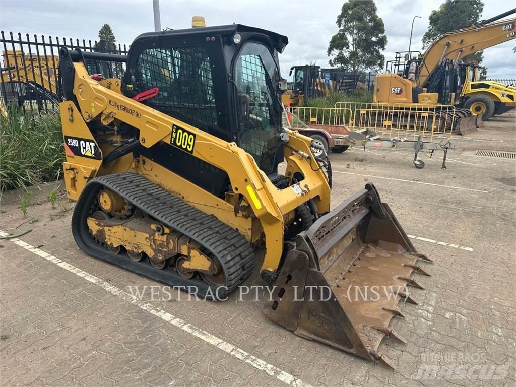CAT 259DLRC Верижен товарач