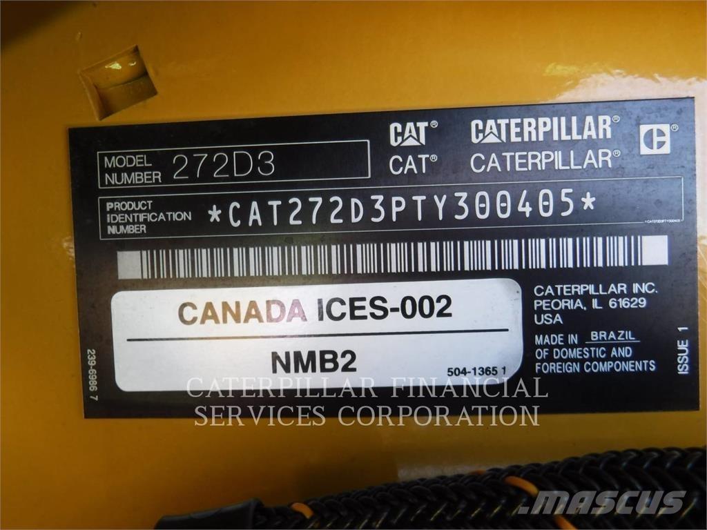CAT 272D3HF Мини товарачи
