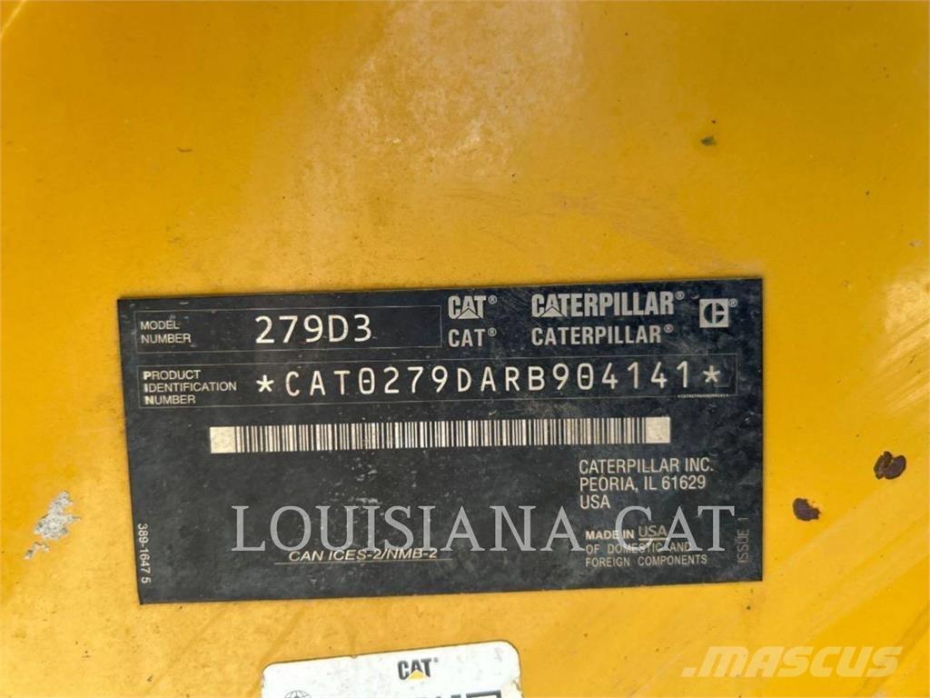 CAT 279D3 Мини товарачи
