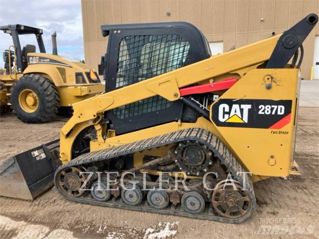 CAT 287D Верижен товарач