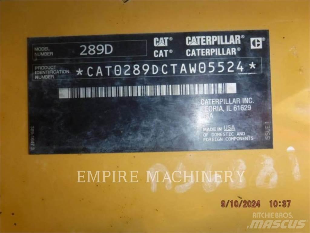 CAT 289D Мини товарачи
