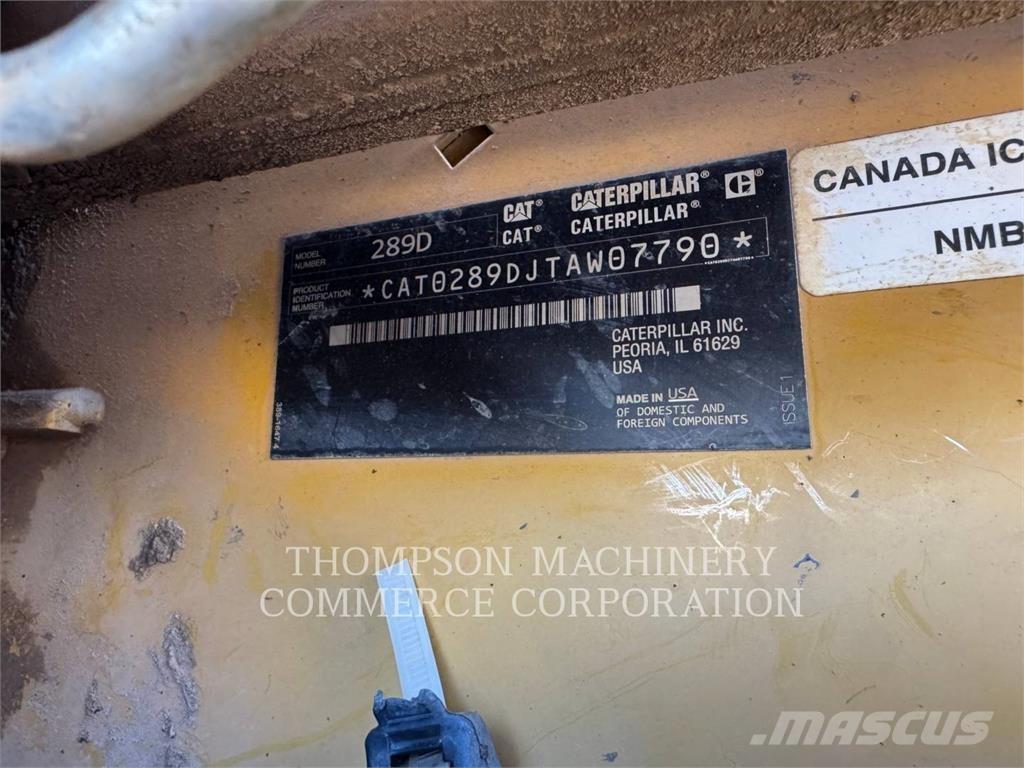 CAT 289D Верижен товарач