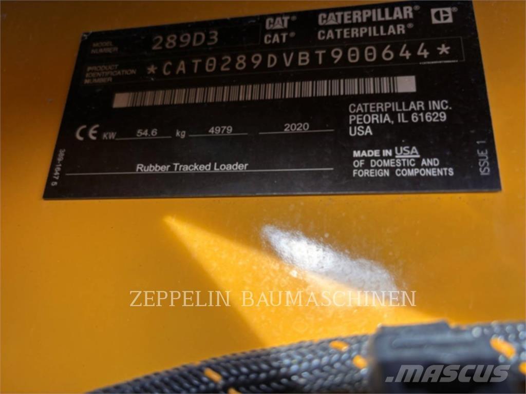 CAT 289D Мини товарачи
