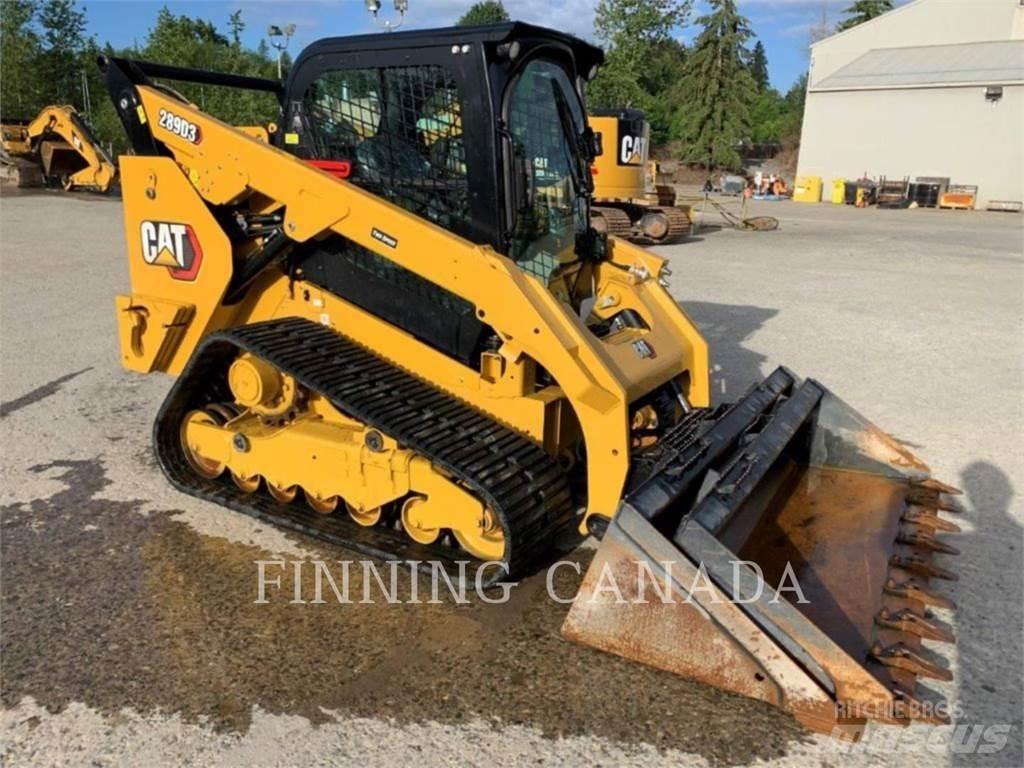 CAT 289D3 Верижен товарач