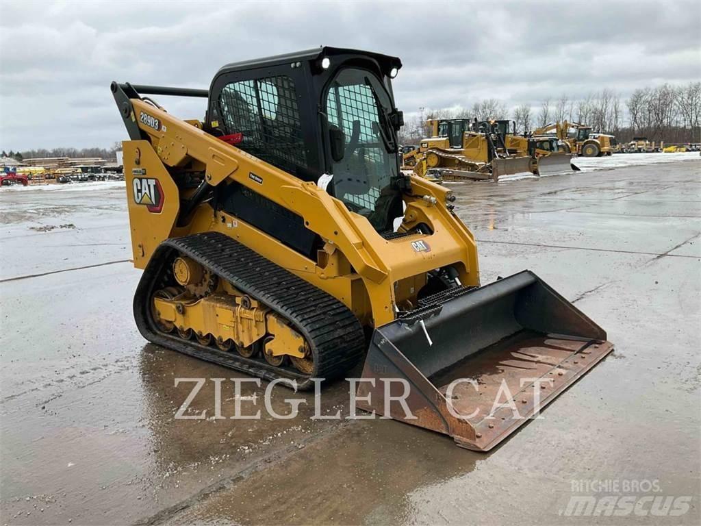 CAT 289D3 Верижен товарач