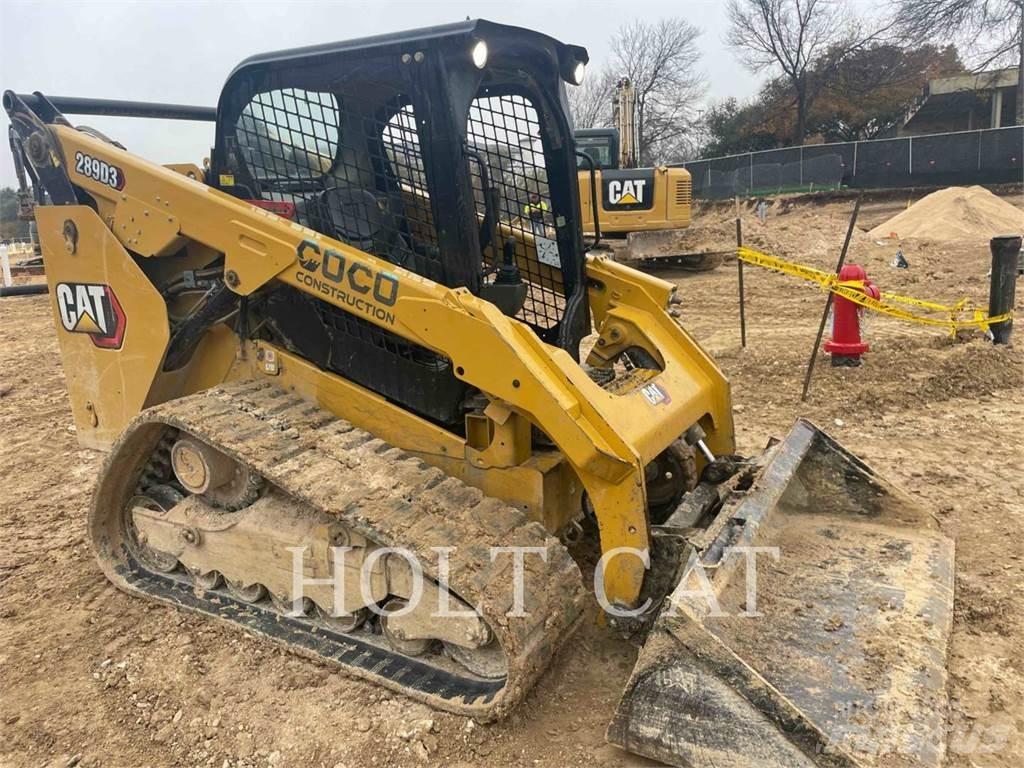 CAT 289D3 Верижен товарач