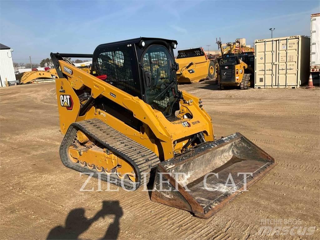 CAT 289D3 Верижен товарач