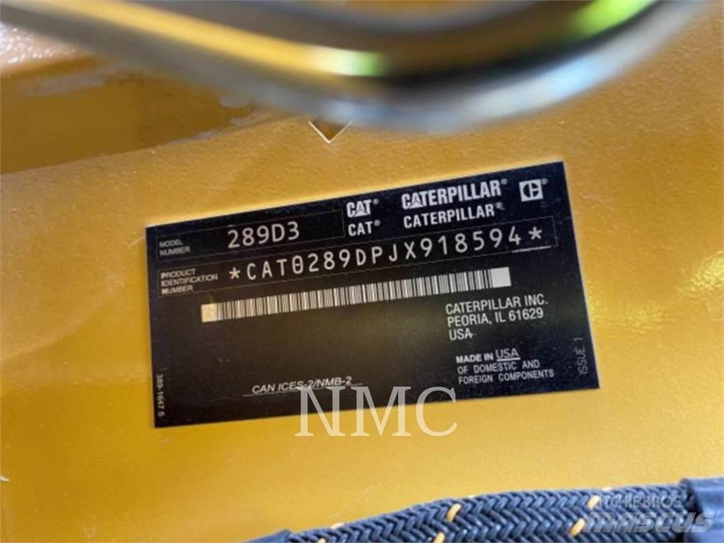 CAT 289D3 Верижен товарач