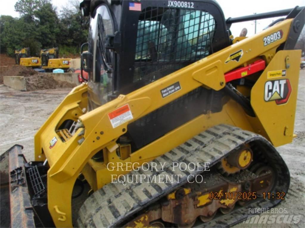 CAT 289D3 Верижен товарач