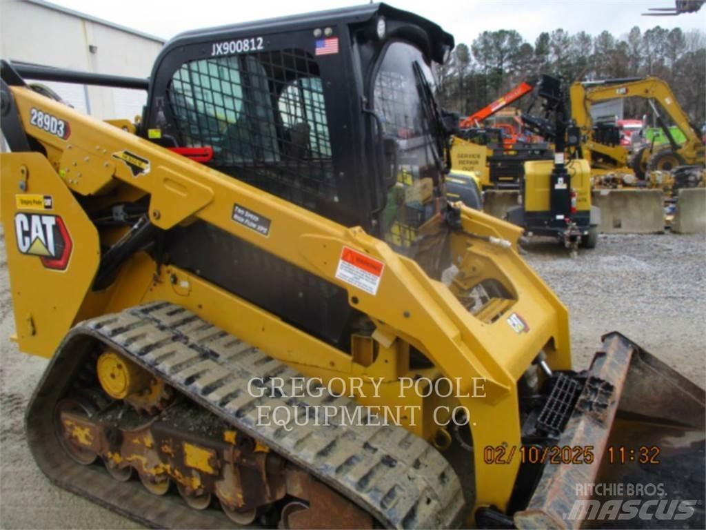 CAT 289D3 Верижен товарач