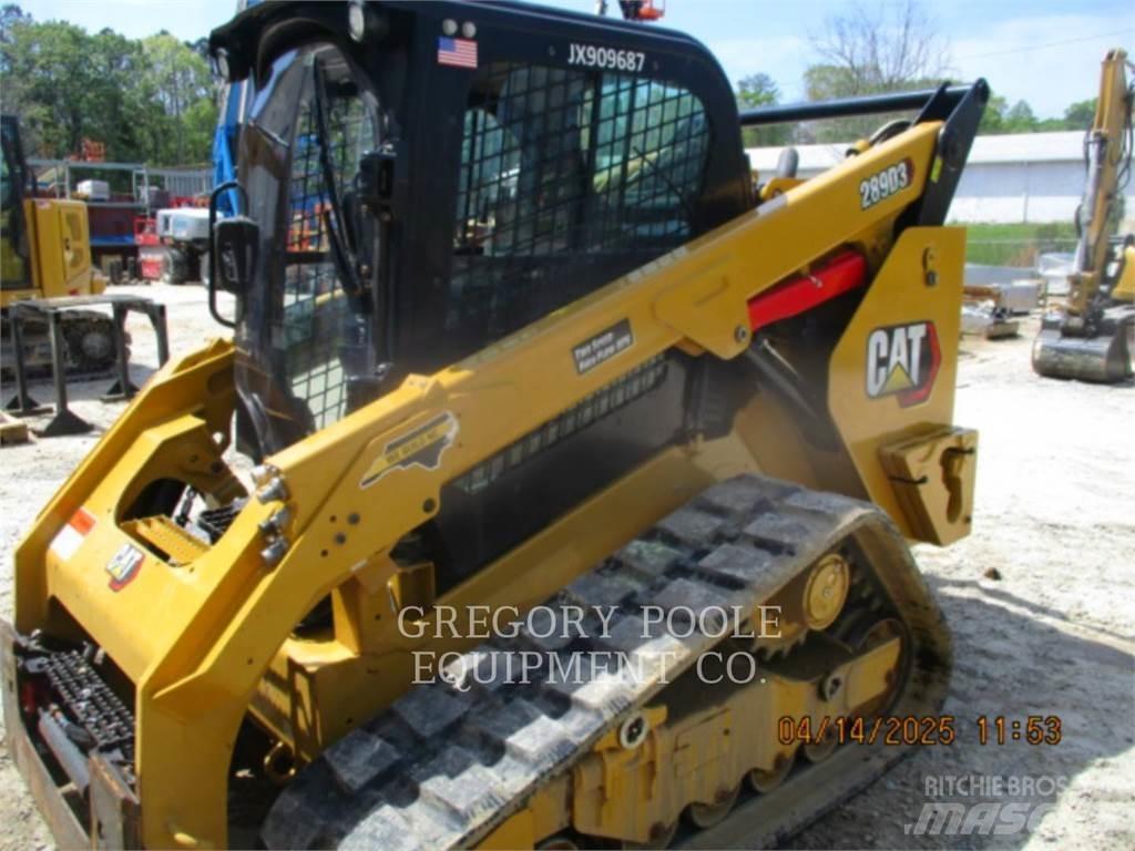 CAT 289D3 Верижен товарач