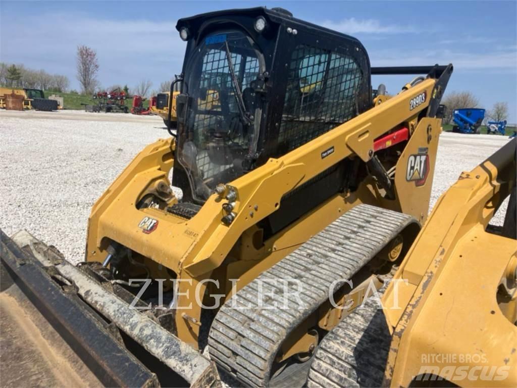 CAT 289D3 Верижен товарач