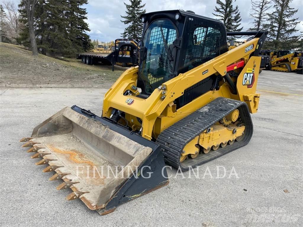 CAT 289D3 Верижен товарач