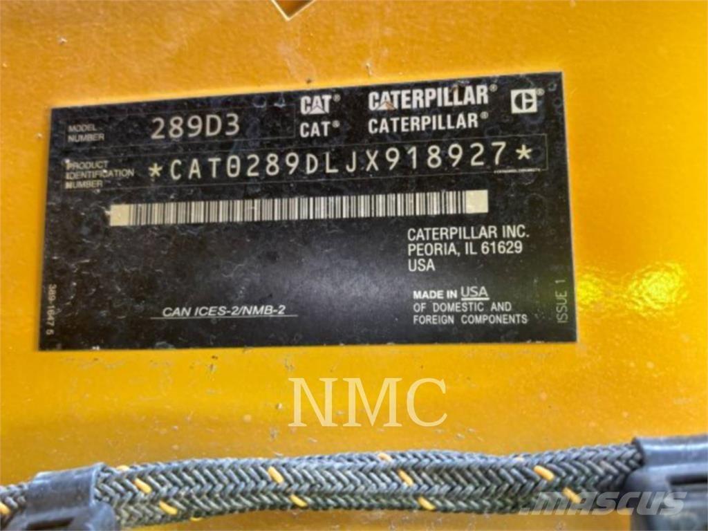 CAT 289D3 Верижен товарач