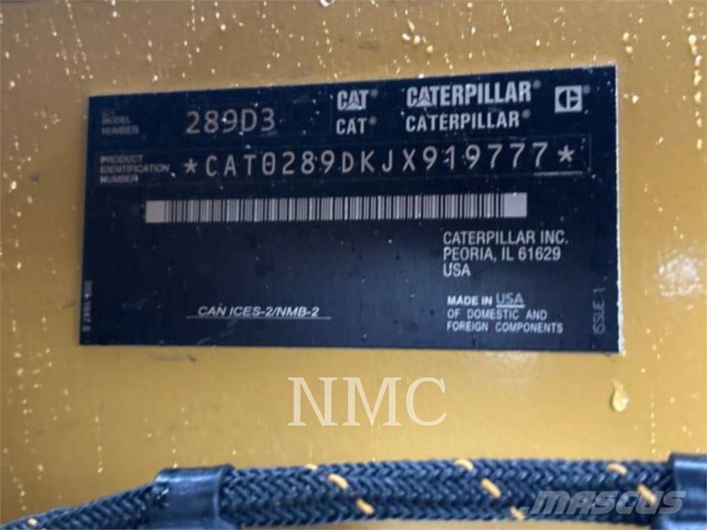 CAT 289D3 Верижен товарач