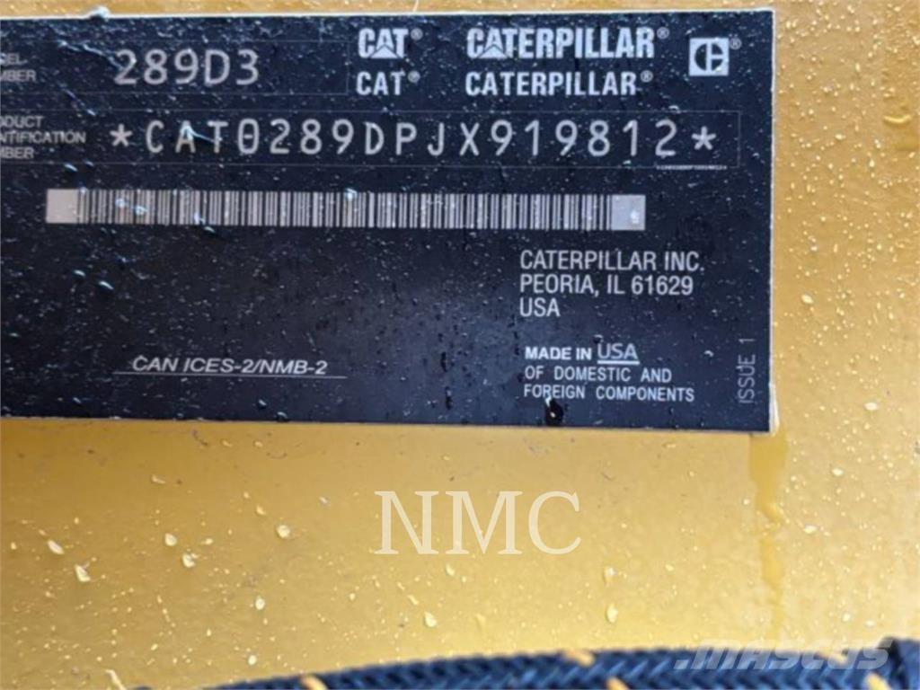 CAT 289D3 Верижен товарач