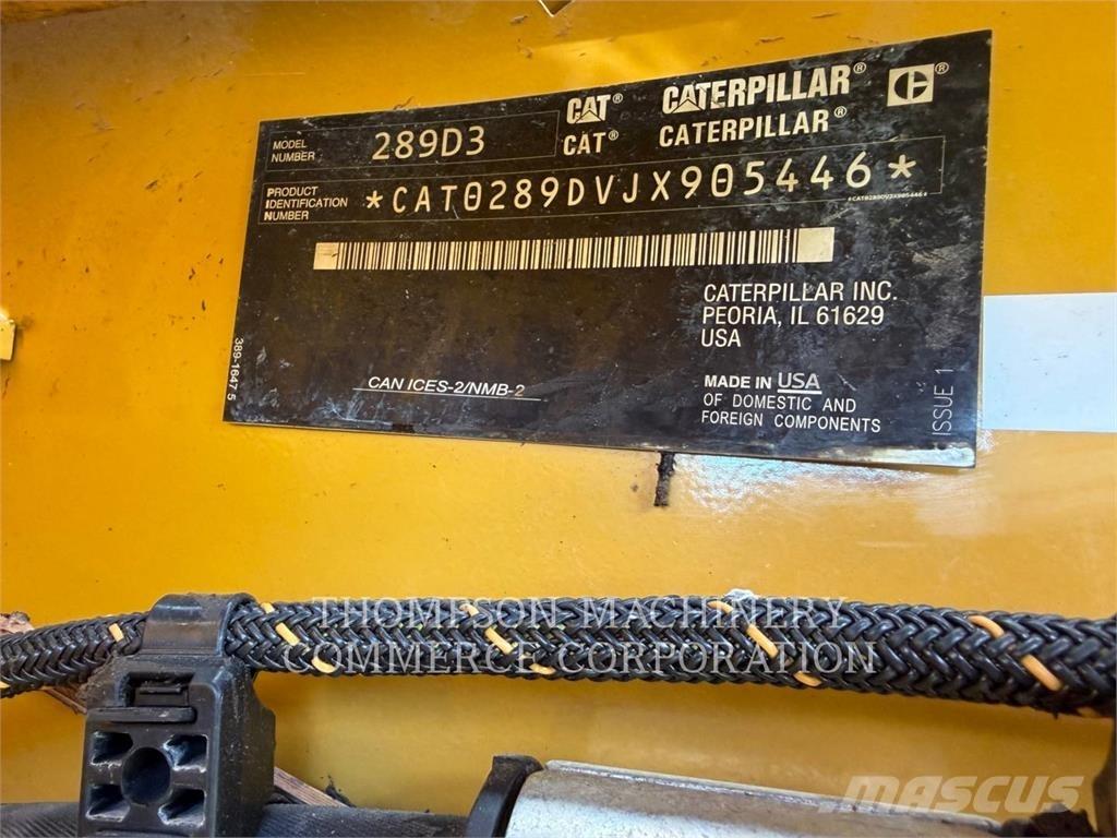 CAT 289D3 Верижен товарач