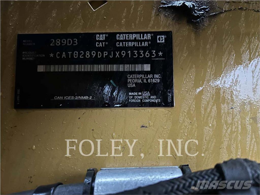 CAT 289D3 Верижен товарач