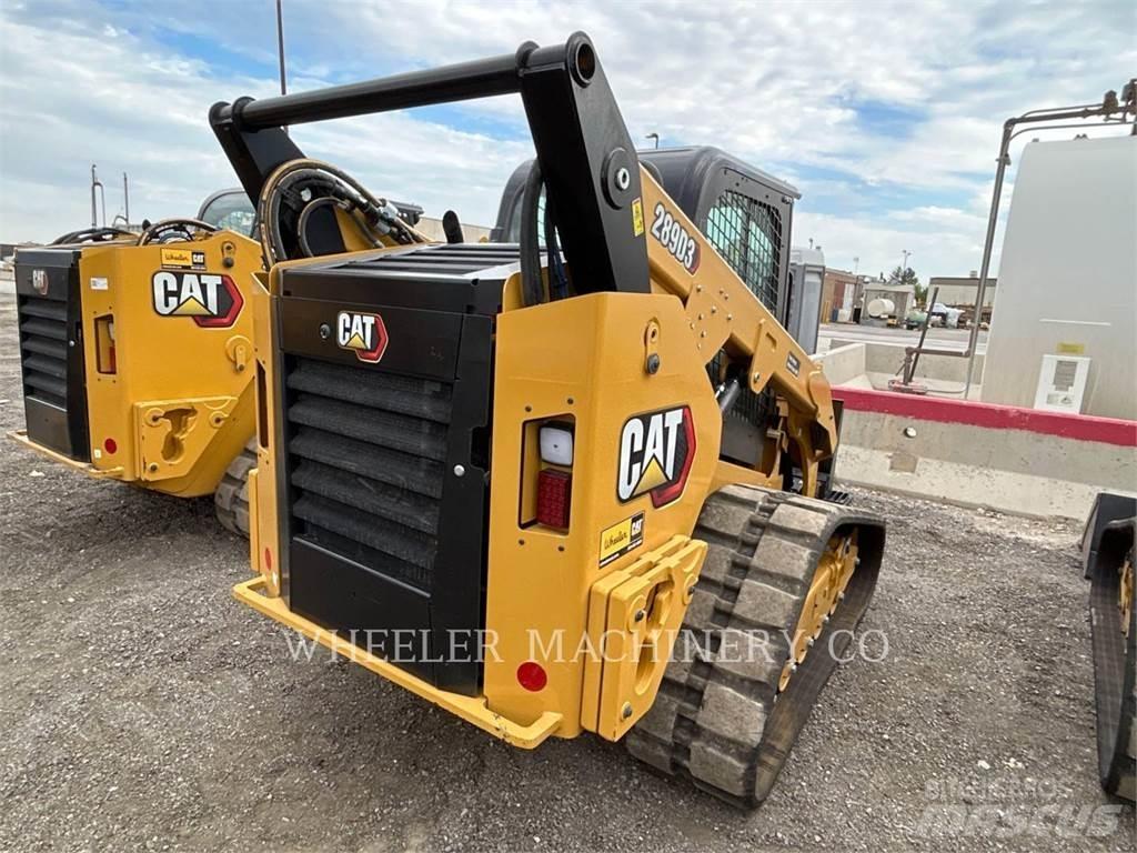CAT 289D3 C3HF Верижен товарач