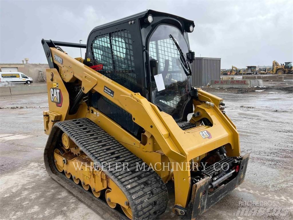 CAT 289D3 C3HF Верижен товарач