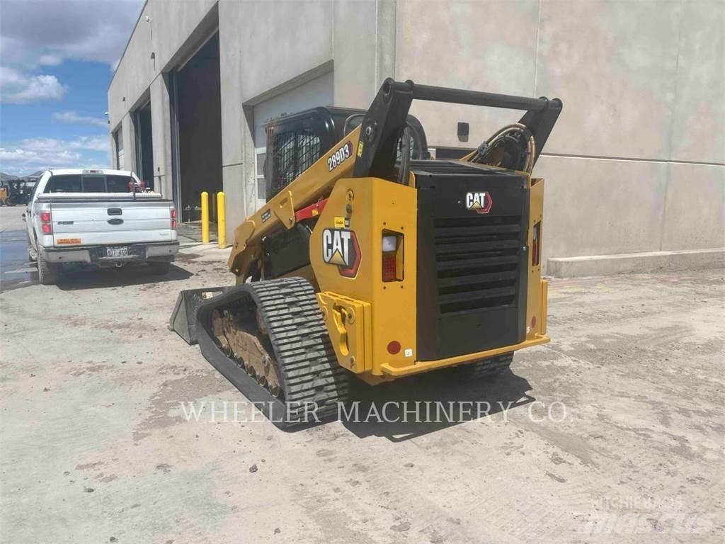 CAT 289D3 C3HF Верижен товарач