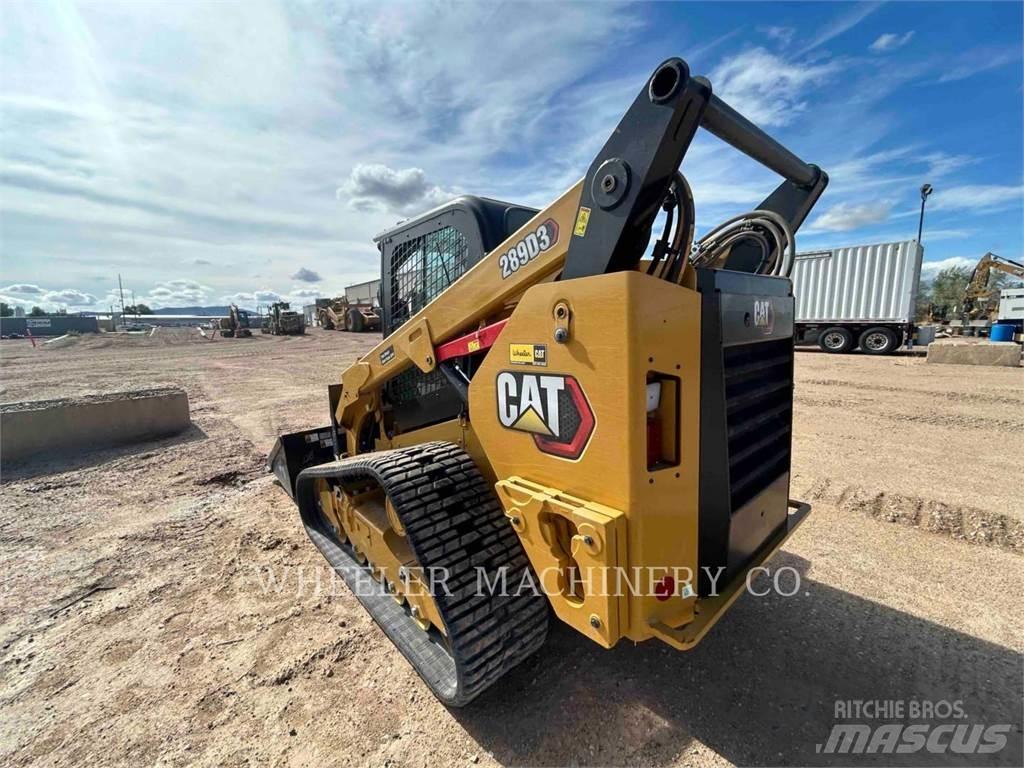 CAT 289D3 C3HF Верижен товарач