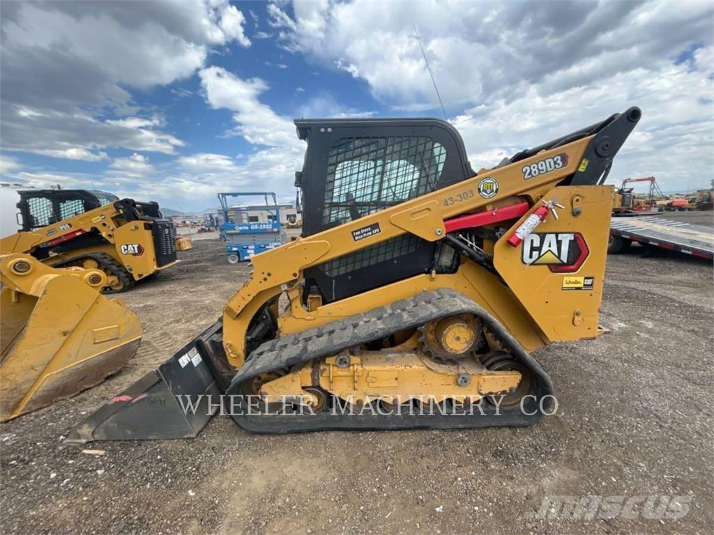 CAT 289D3 C3HF Верижен товарач