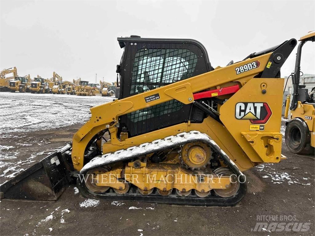 CAT 289D3 C3HF Верижен товарач