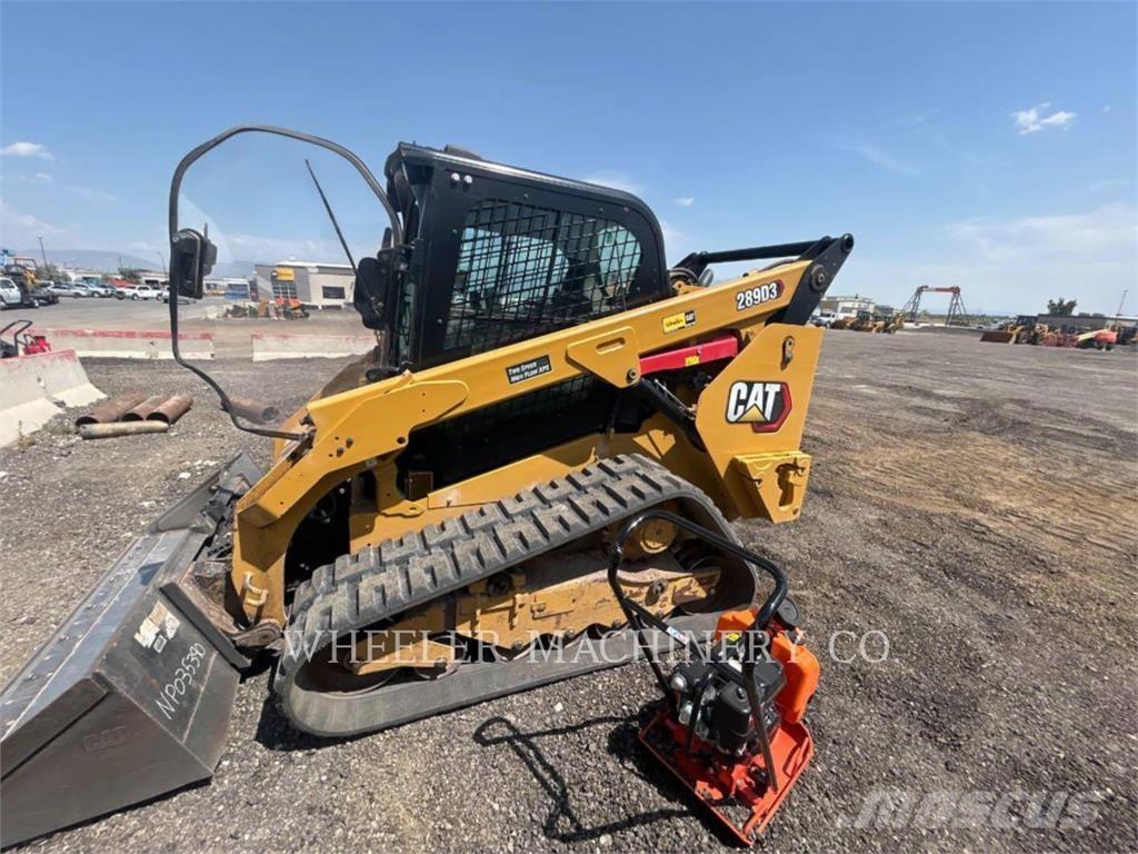 CAT 289D3 C3HF Верижен товарач