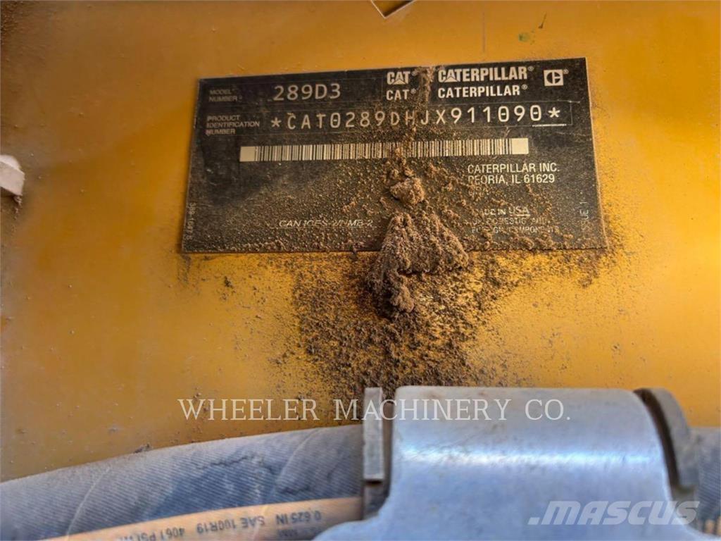 CAT 289D3 C3HF Верижен товарач